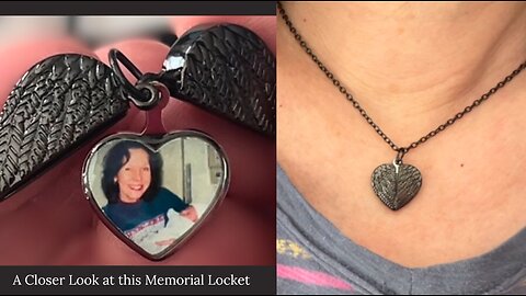 The Perfect Memorial Jewelry - Bereavement Necklace