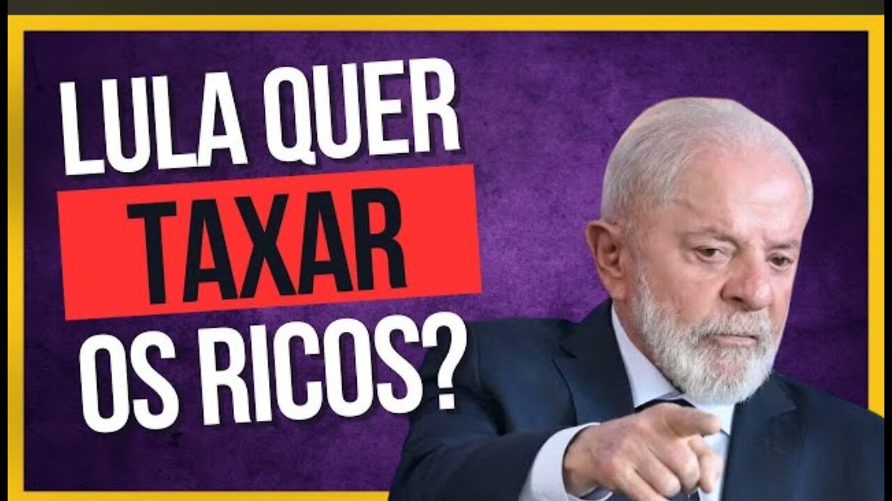LULA quer ISENTAR quem GANHA até 5 mil e COBRAR MAIS de quem ganha acima de 50 MIL