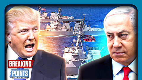 Trump Threatens SECOND ARMADA To Iran As Bibi PANICS