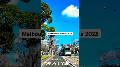 Melbourne Australia August 2025 Winter Season