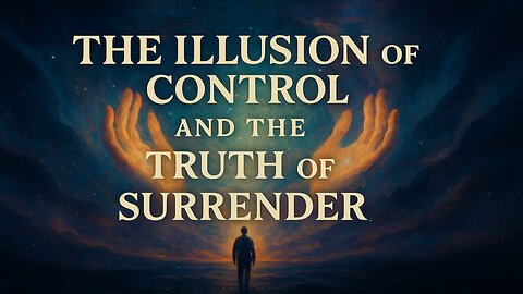 The Illusion of Control and The Truth of Surrender