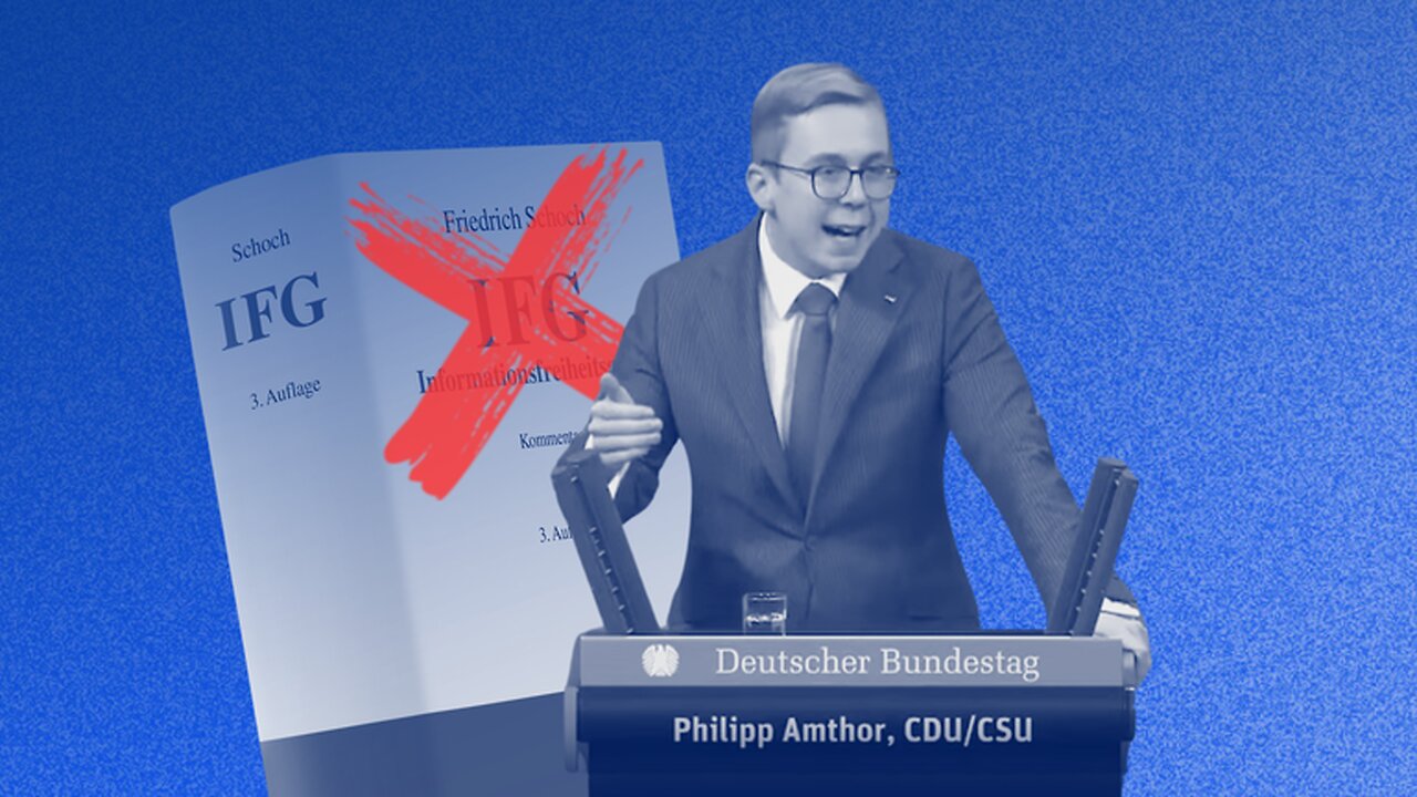 Union plant Informationsfreiheitsgesetz abzuschaffen