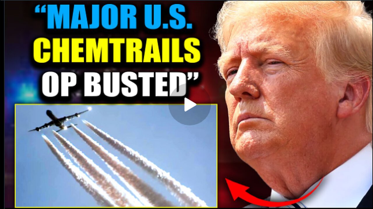 Trump's Chemtrails Task Force Busts Federal Op, Begins Prosecuting Spray Chiefs