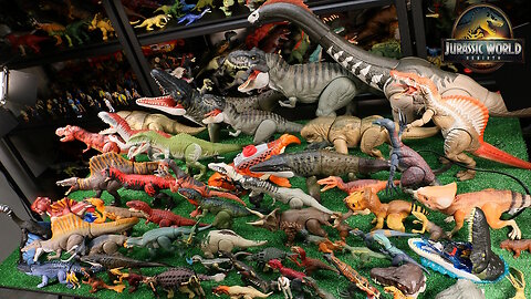 39 New Jurassic World Rebirth Dinosaur Toys Unboxed 2025 Tail Thrasher Spinosaurus Mattel Dino 67