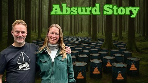 Danish Couple Running Shelter in Sweden Abandoned 158 Barrels of HUMAN FECES in Forest 