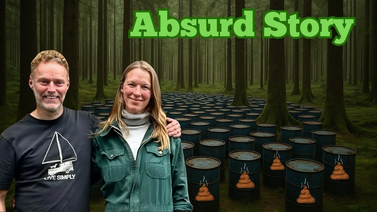 Danish Couple Running Shelter in Sweden Abandoned 158 Barrels of HUMAN FECES in Forest