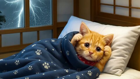 🌧️ Alone in the Storm, Kitten Waits for Mama’s Love 💔
