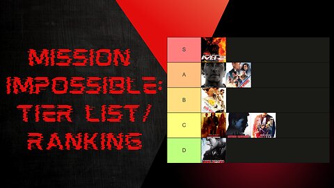 MISSION IMPOSSIBLE: TIER LIST & RANKING