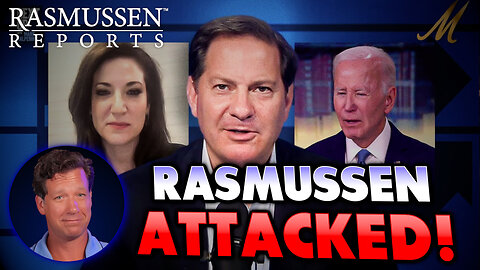 WHAT?! Rasmussen Is ATTACKED for Calling Out FAKE POLLS?!