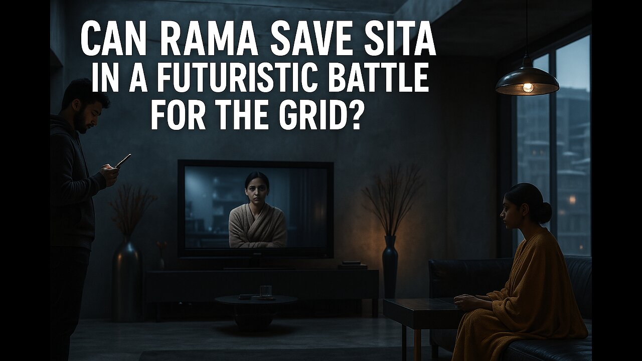 "Can Rama Save Sita in a Futuristic Battle for the Grid?"@AITVCREATIONS