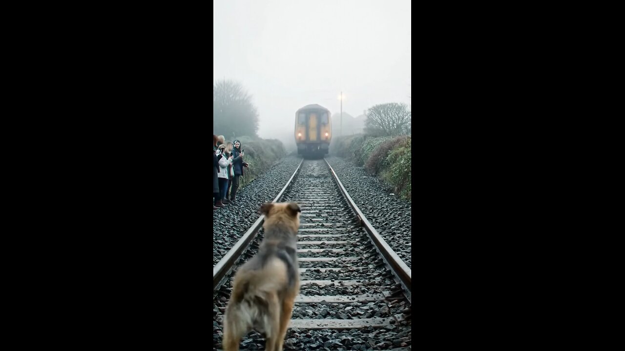 Old man tried to save that dog but…..