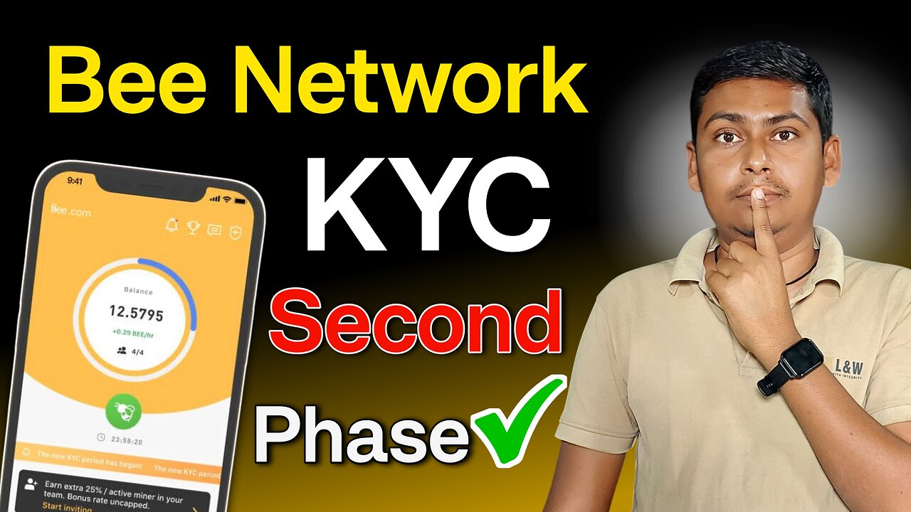 Bee Network KYC Update - Bee Network New Update Mining App | Bee network KYC Next Round