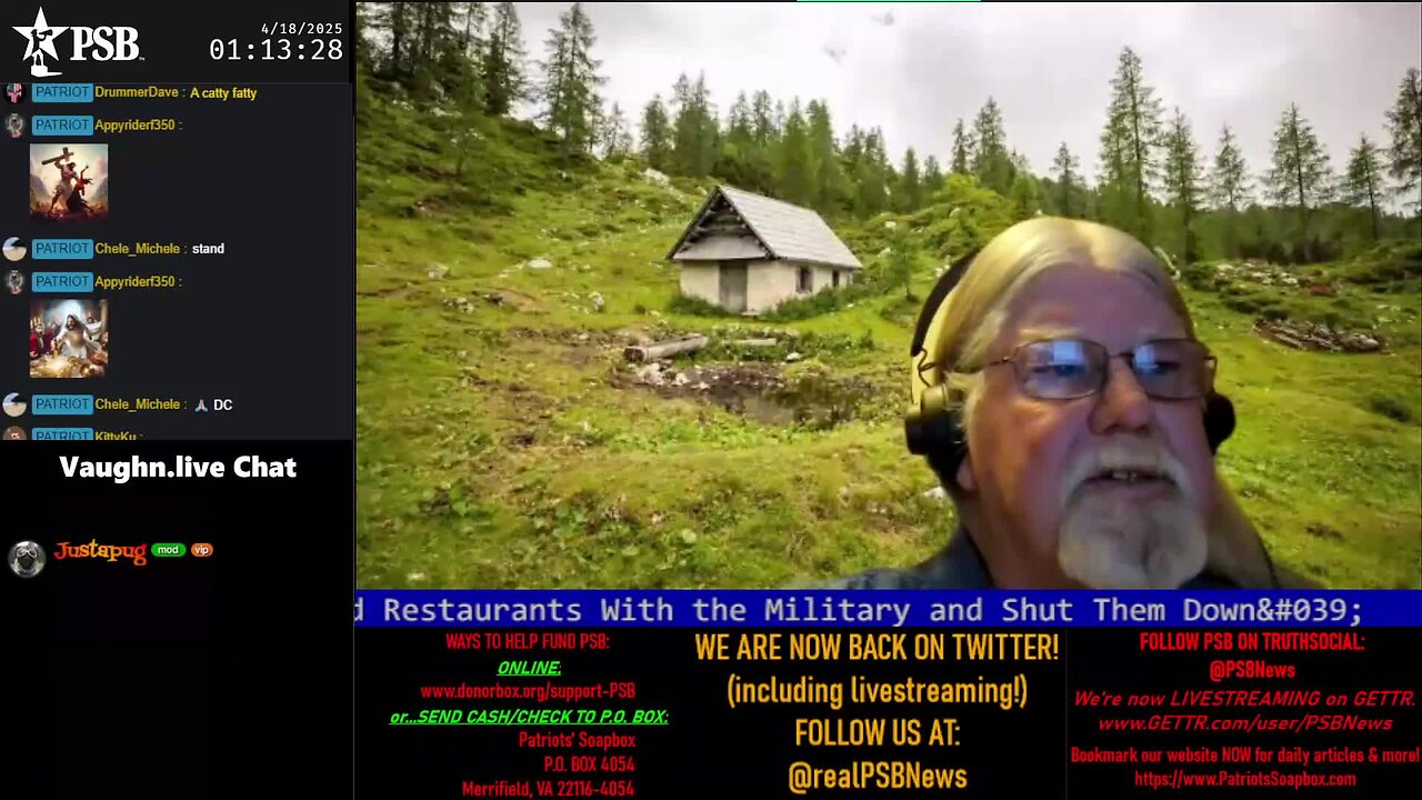 2025-04-18 01:09 EDT - The Old Glory Show: with Tim Mull