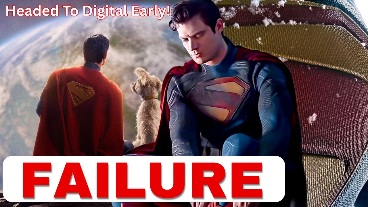 James Gunn's Superman CRASHES To Digital After ONLY 35 Days In The Theater! Won't Catch Man Of Steel