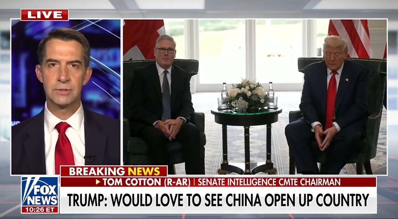 Sen Tom Cotton to China: Stop Stealing America's Intellectual Property