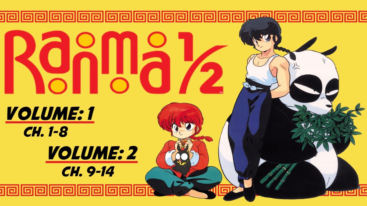 Ranma 1/2 | Volumes 1 & 2 - Chapters: 1 - 14
