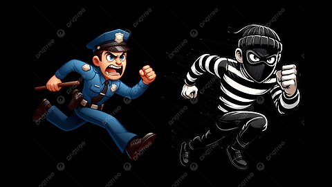 Police vs Thief – A Smart Catch Story | Moral Story for Kids