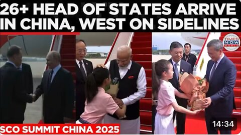World Leaders Gather in China are welcomed by Red Carpet, all leaders treated with dignity & equally