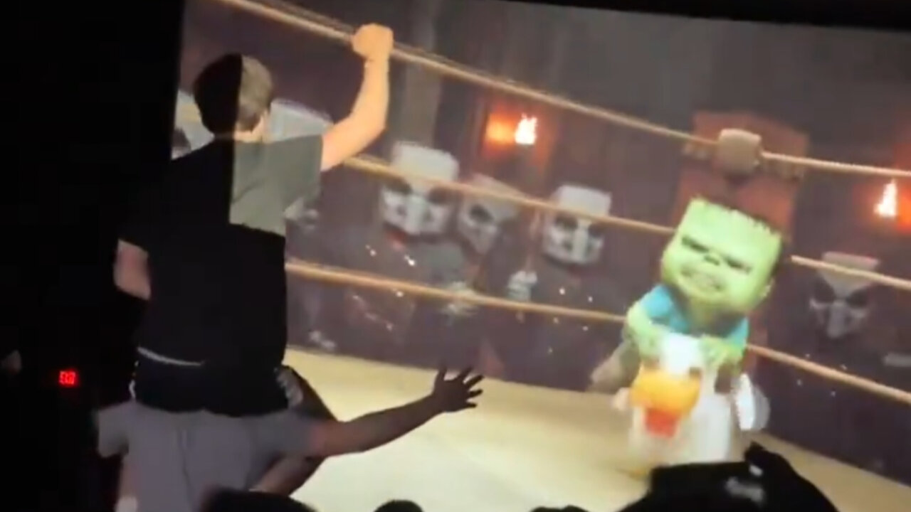 "Chicken Jockey" got people going crazy for the Minecraft Movie.
