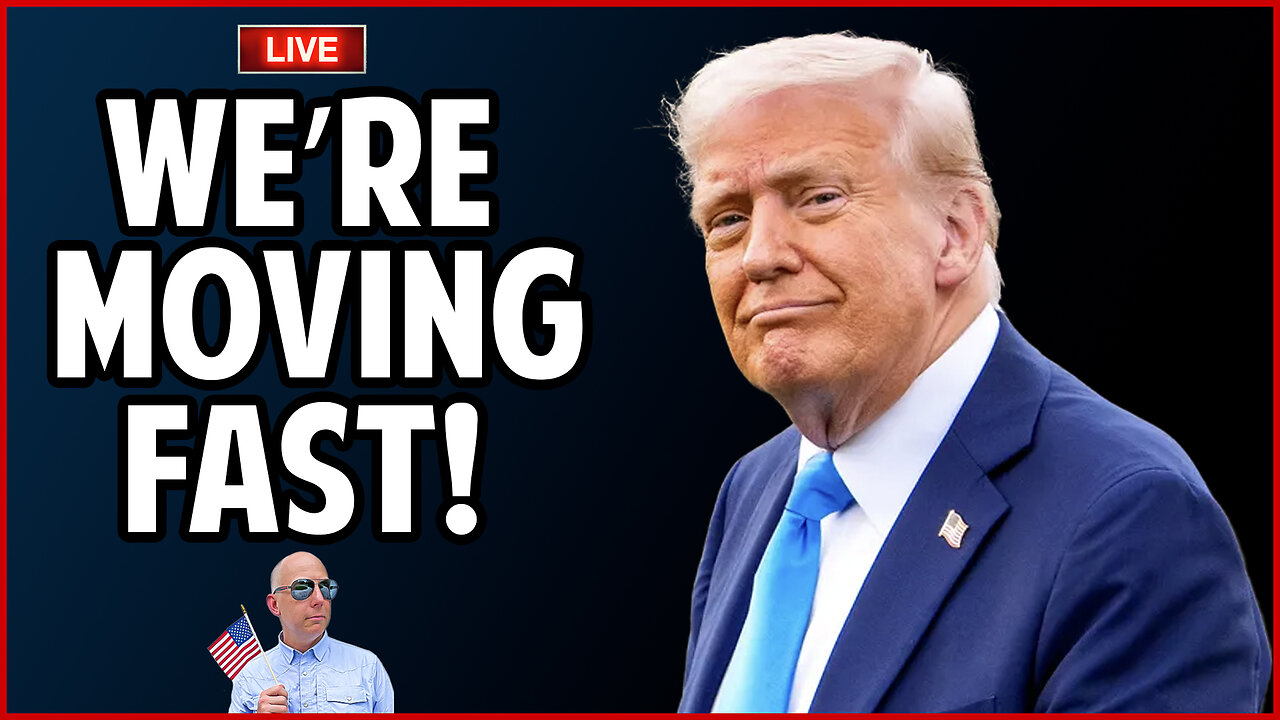 🔴 Trump Moving Fast on Tariffs, Border, Budget, and Time