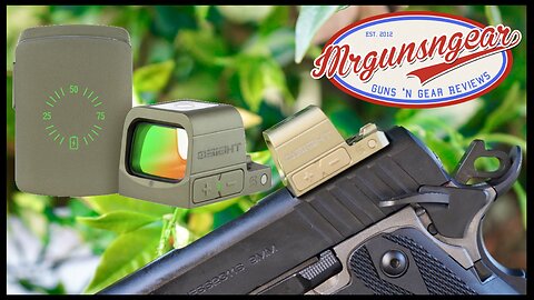 Osight S Olive Green Enclosed Red Dot Optic 🔴