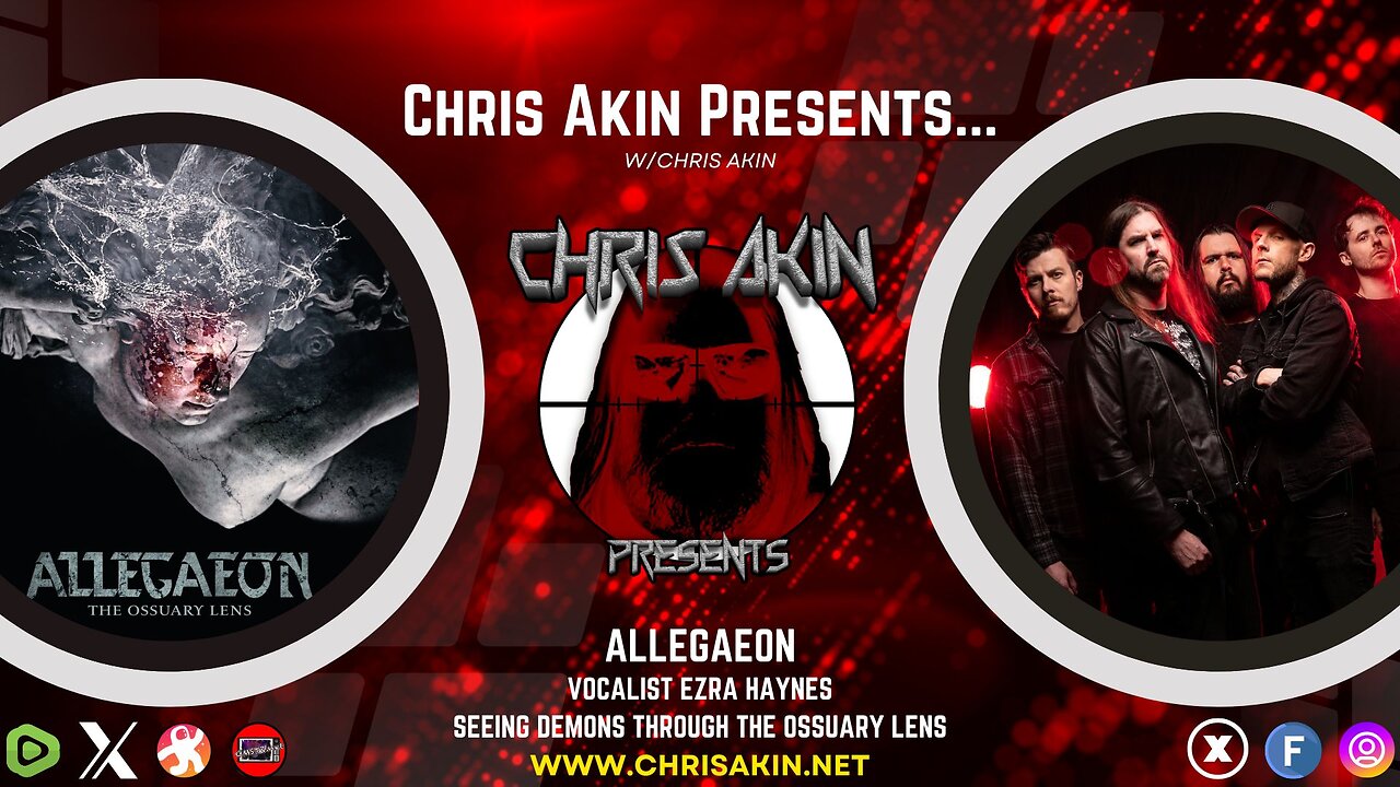 Ezra Haynes Talks Allegaeon, Sobriety, and THE OSSUARY LENS (Free)