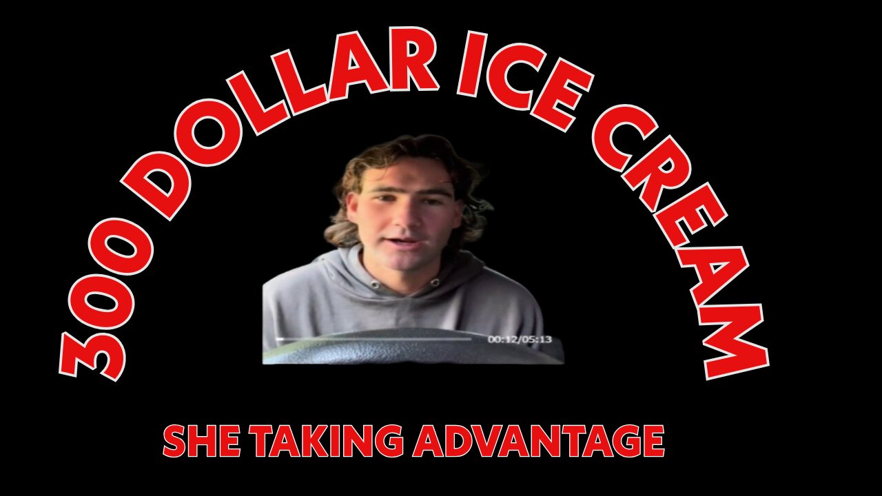 $300 ICE CREAM DATE!