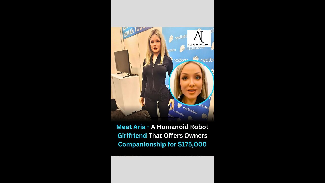 Meet Aria: The $175,000 Humanoid Robot Redefining Companionship #AI #robot