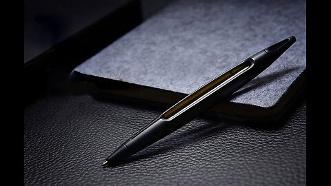 Handsome See-through Metal Ballpoint Pen That Will Accompany You for Life