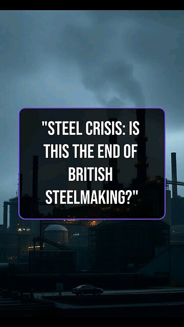 "Sold to China. Running Out of Time. Is UK Steel Done?