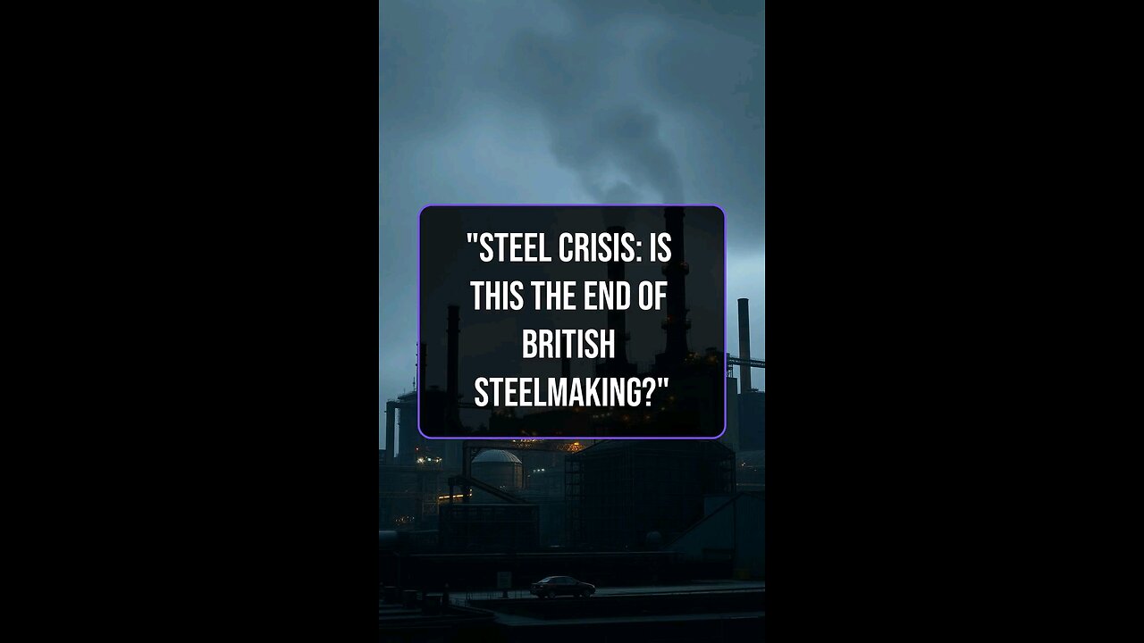 "Sold to China. Running Out of Time. Is UK Steel Done?