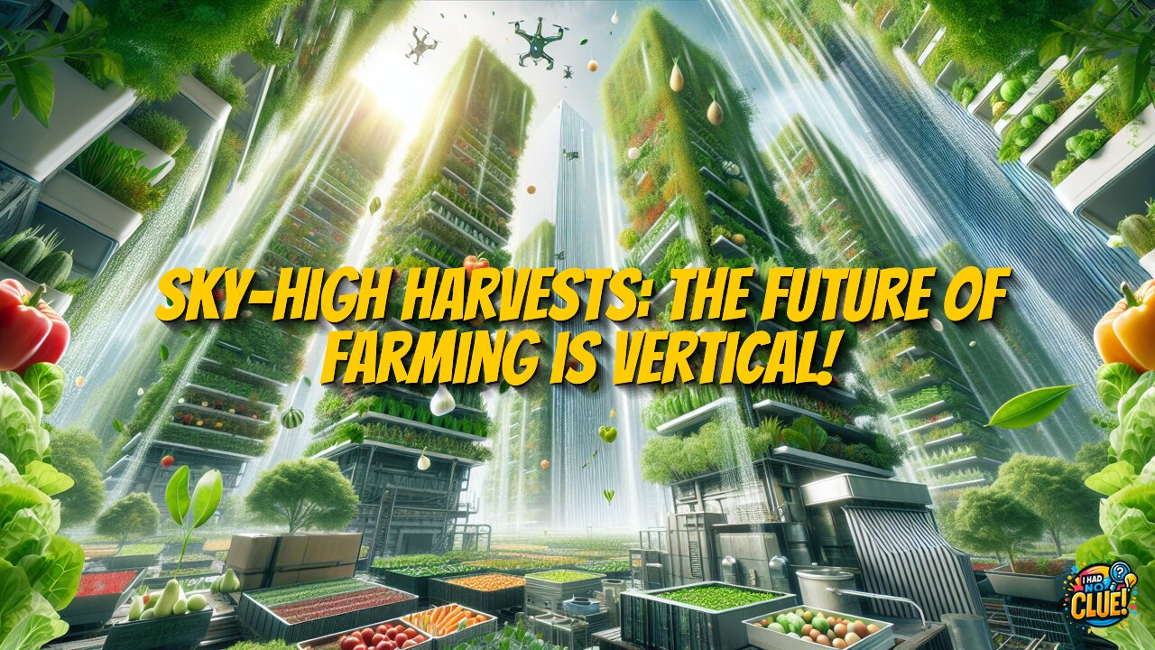 Sky-High Harvests: The Future of Farming is Vertical!