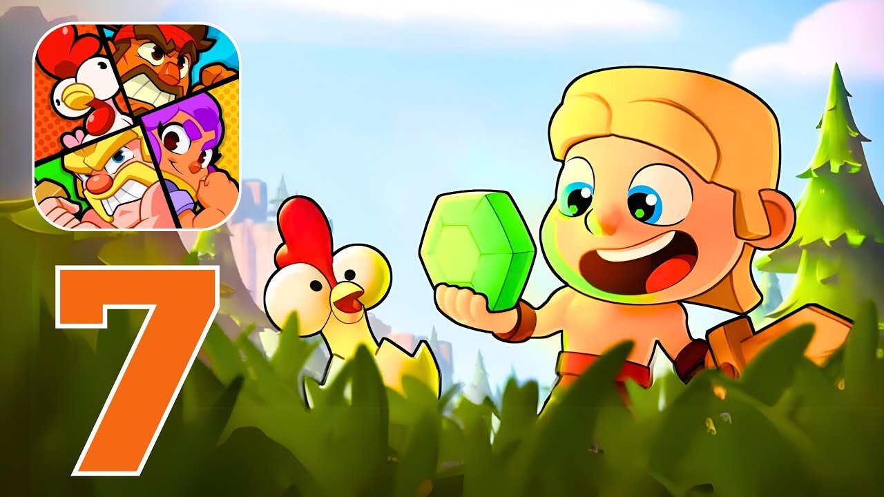 Squad Busters - Gameplay Walkthrough Part 7 - Super Gem Mine (iOS, Android)