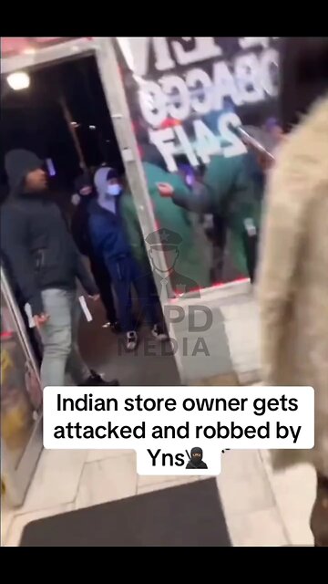Indian shop owner attacked in violent incident; police investigate. #IndianShopAttack #japd