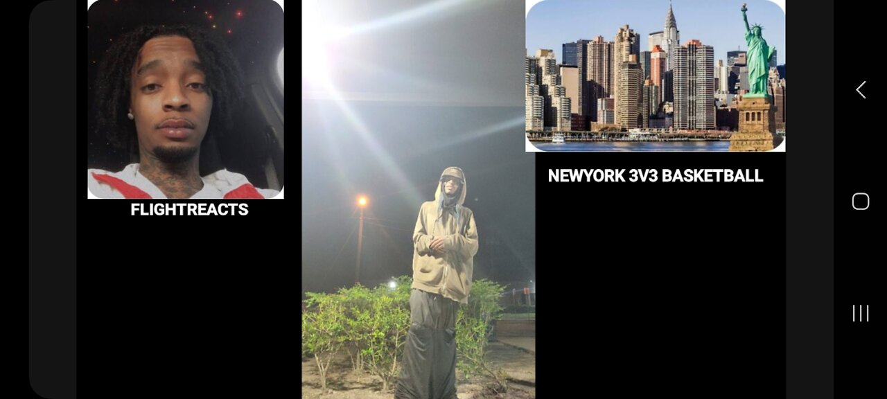 FLIGHTREACTS DID A 3V3 HE TRIED TOO HIDE IN HIS 72 HOURS IN NEW YORK ACTUALLY INSPIRATIONAL YEA💪🏾🔵
