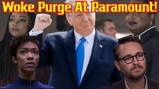 Star Trek Purges The WOKE! Paramount Removes DEI After Trump Lawsuit! Skydance Merger, CBS