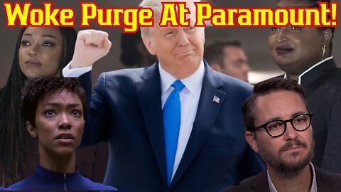 Star Trek Purges The WOKE! Paramount Removes DEI After Trump Lawsuit! Skydance Merger, CBS