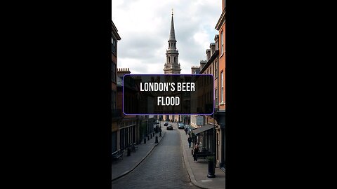 Discover London's unexpected beer flood of 1814!