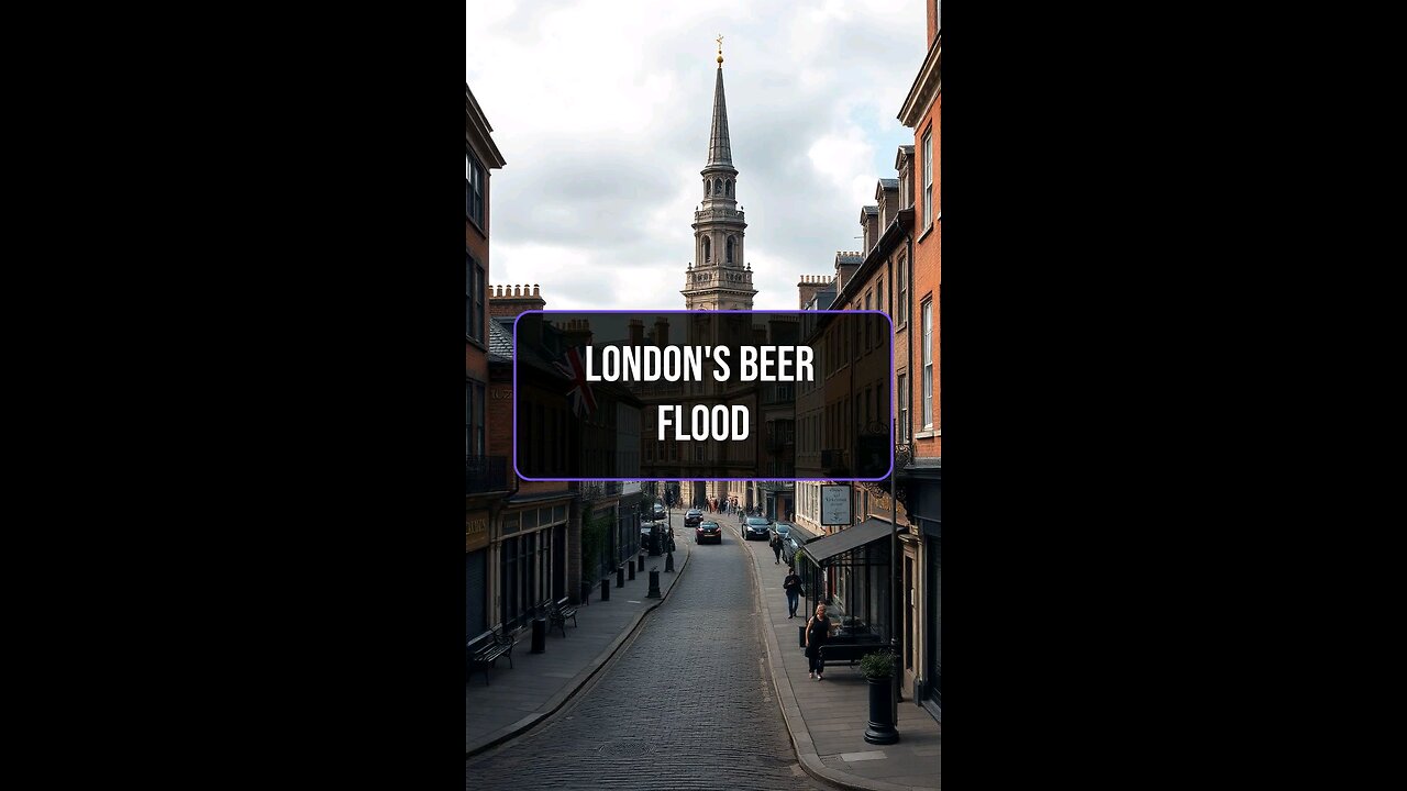 Discover London's unexpected beer flood of 1814!