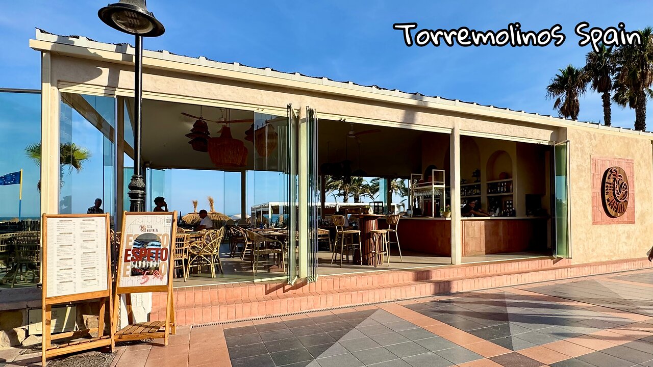 Tela Marinera Chiringuito in Torremolinos Spain | Ainmel 11.5” Android 15 Tablet