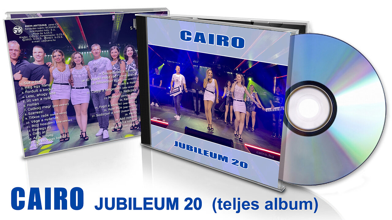CAIRO - Jubileum 20 (teljes album)
