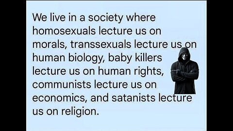 8:27 democrat cult:: can't have opinion on abortion because no uterus but can be a woman without one