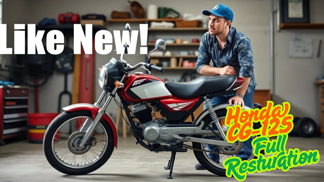 Honda CG-125 FROM RUST TO ROADWORTHY!