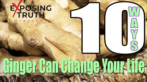 Health Video: 10 Reasons to EAT MORE Ginger! - Natural/Home Remedies