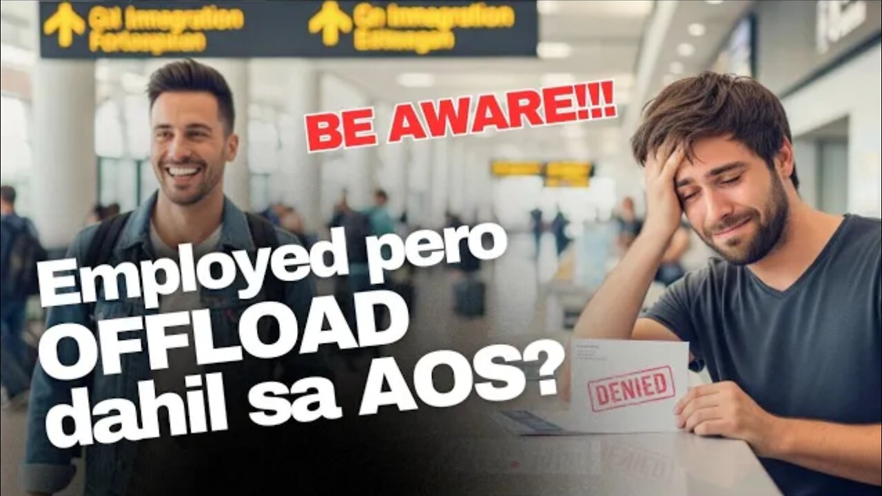 Offload sa PH Immigration: Bakit Hinahanapan ng Affidavit of Support Kahit Employed?