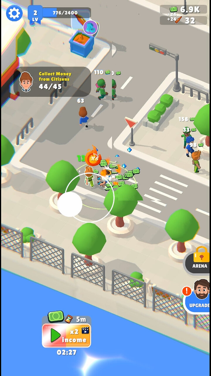 Homeless Idle - Android Gameplay [22+ Mins, 720p]