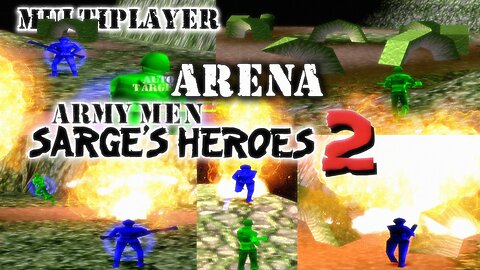 Army Men: Sarge's Heroes 2 - Multiplayer Deathmatch - Arena - PS1