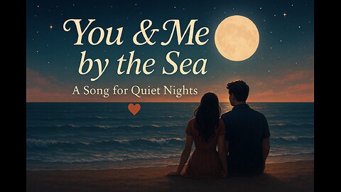 You & Me by the Sea 🌙 | Romantic Bedtime Song for Quiet Nights