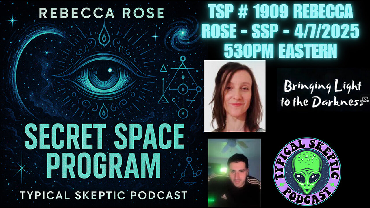 Unveiling the Secret Space Program: Rebecca Rose's Journey - Typical Skeptic # 1909