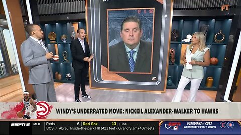 Stephen A. on Hawks' Quiet Steal: NAW Trade Goes Under Radar | First Take